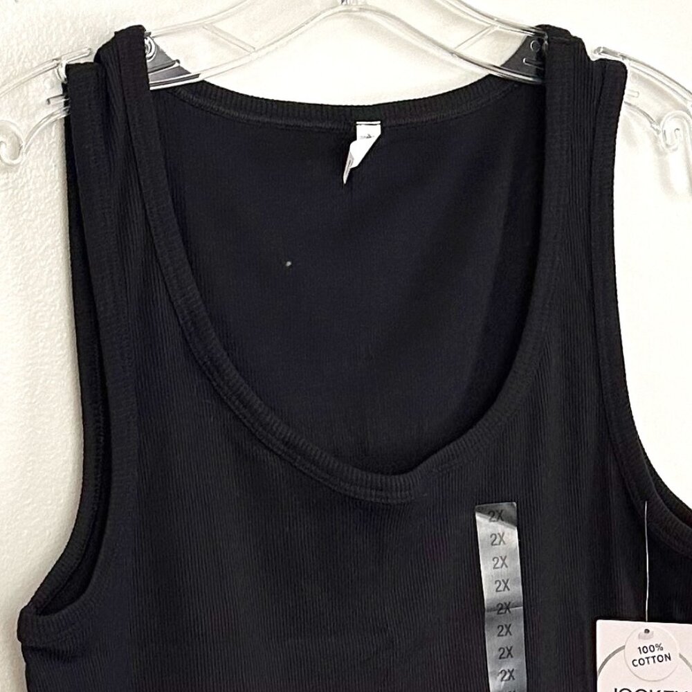 Ladies Cotton Rib Tank - Picture 4 of 5